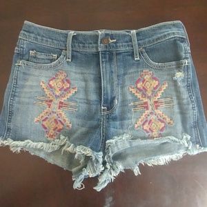 Hollister high rise short shorts